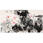 欧阳慧龄《夏荷小唱月下花》