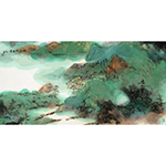 谭智勇《雨过山色青》