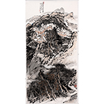 张青渠《沅陵凤凰山静境图》