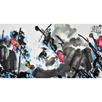 易图境《映日之荷》