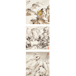 刘迪耕作品《万山雪霁》