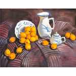 朱辉作品《枇杷》