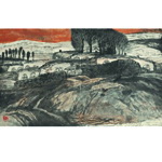 《陕北魏塔村写生之四》康移风·墨行