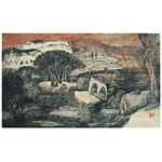 《陕北魏塔村写生之一》康移风·墨行