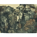 《古寨之二》康移风·墨行