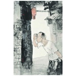 《小镇记事·广告》康移风·墨行