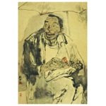 《小镇记事·小贩》康移风·墨行