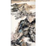 刘子冬《朝霞浸染武陵源》