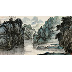 蔡德林《层峦翠影》