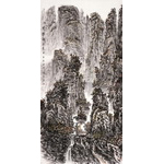 谭秉炎《宝峰湖秋色》