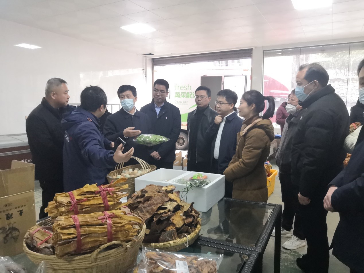 周晓理调研长沙市供销合作社工作