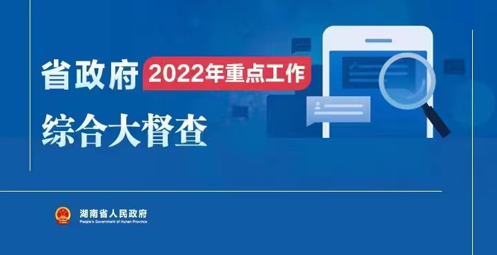 专栏 | 省政府2022年重点工作综合大督查
