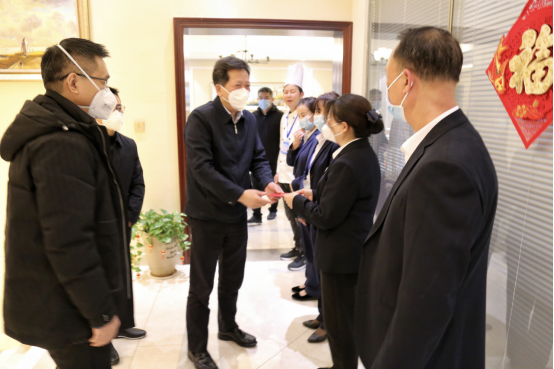 省局领导走访慰问春节值班值守人员