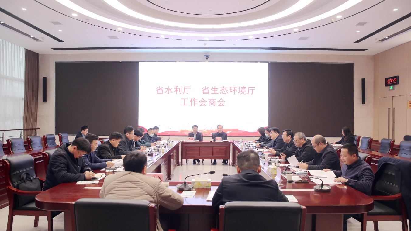 省厅赴省生态环境厅对接推进洞庭湖生态疏浚系统治理等工作（图）